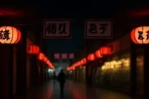 《山城旧事》封面：石阶老巷里晾着的蓝布与斑驳木门